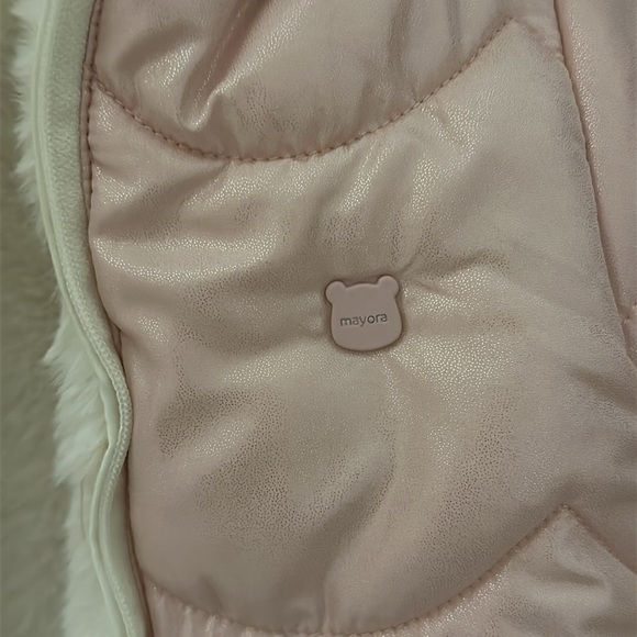 Reversible teddy bear coat 6M - Picture 2 of 4